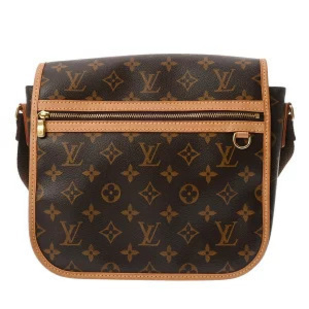 Louis Vuitton Monogram Messenger Crossbody Bag Bosphore Canvas Brown